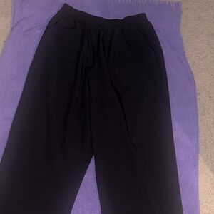 Alfred Dunner Black Women's Track Pants